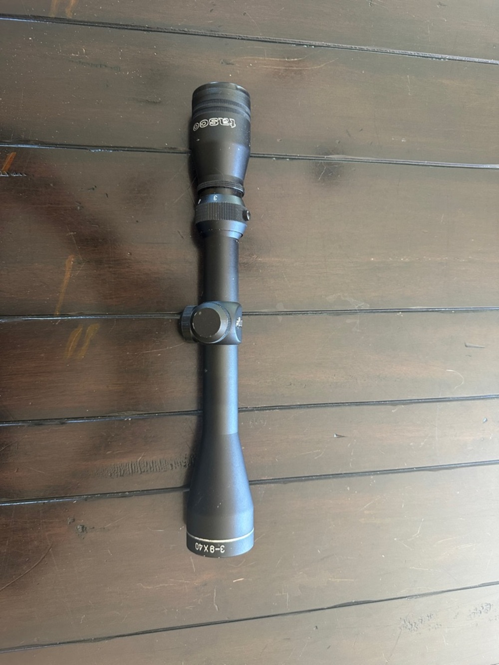 3-9x40 Rifle Scope in Matte Black